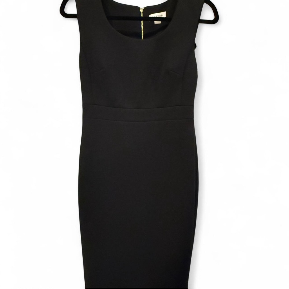 Calvin Klein Classic Black Midi Dress